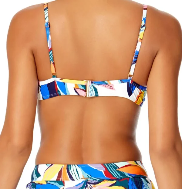 Anne Cole: Riviera Floral Shirred Underwire Bra Top