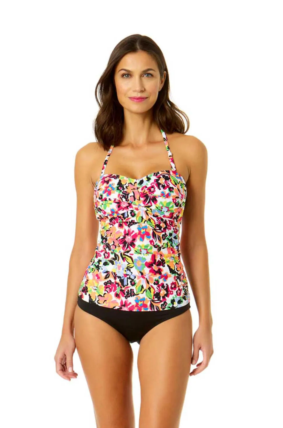 anne_cole_sun_blossom_twi_0.webp Anne Cole: Sun Blossom Twist Front Bandeaukini Top