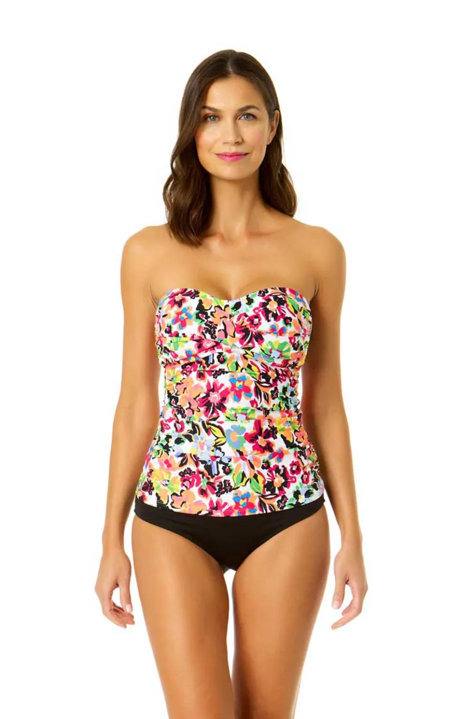 anne_cole_sun_blossom_twi_1.webp Anne Cole: Sun Blossom Twist Front Bandeaukini Top