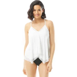 Beach House: Crochet Soleil Kerry Layer Tankini Top