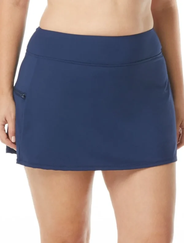 Beach House: Plus Size Emma Pull On Swim Skort