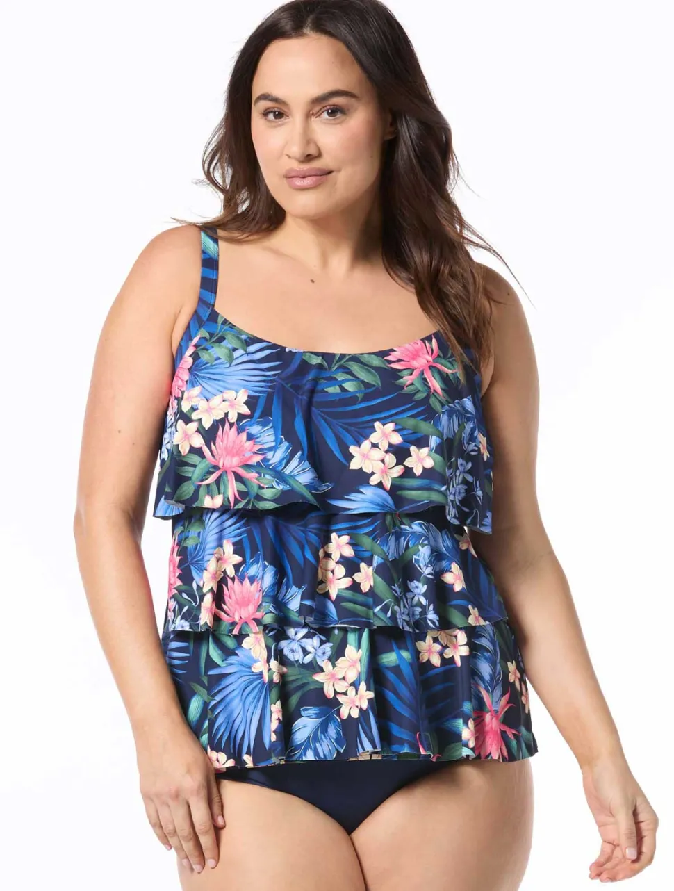 beach_house_plus_size_mon_0.webp Beach House: Plus Size Monterey Tropical Admiral Jane Ruffle Tiered Ta