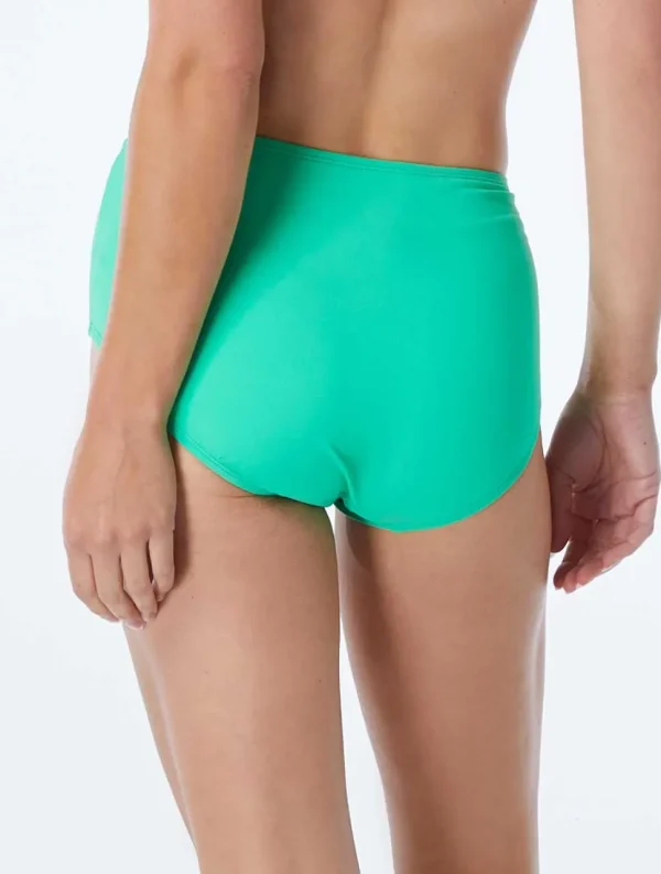 Beach House: Solid Chloe High Waisted Bikini Bottom