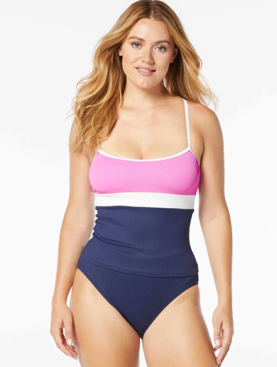 beach_house_sport_colorbl_0.webp Beach House Sport: Colorblock Sport Flex Ribbed Tankini Top