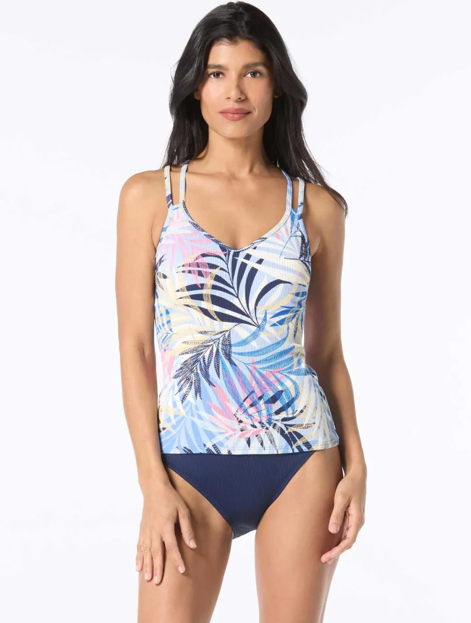 beach_house_sport_majesty_0.webp Beach House Sport: Majesty Palm Propel Ribbed Tankini Top
