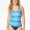 Beach House Sport: Shady Palms Ribbed Ambition Tankni Top