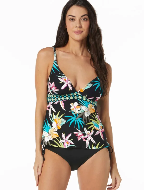 Beach House: Tropic Bloom Adele Tankini Top