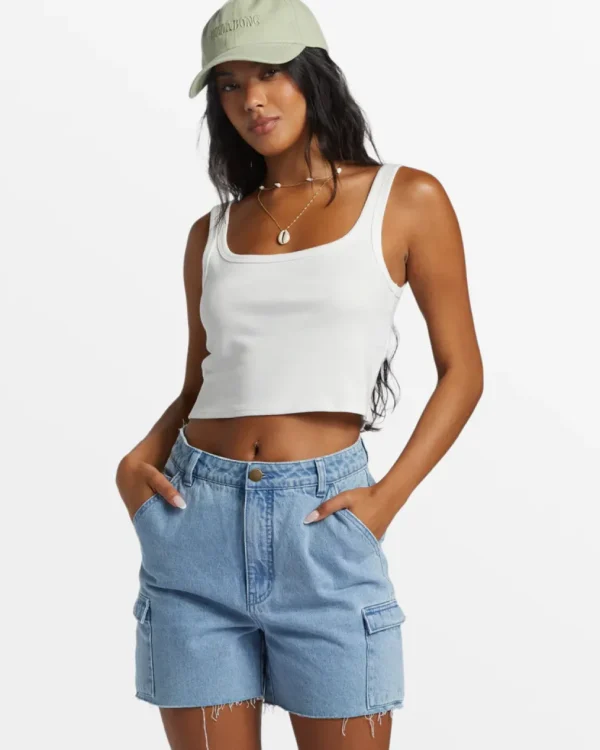 Billabong: Sun Goddess Cropped Tank Knit