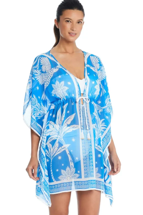 Bleu: A Place In Sun Caftan Cover-Up