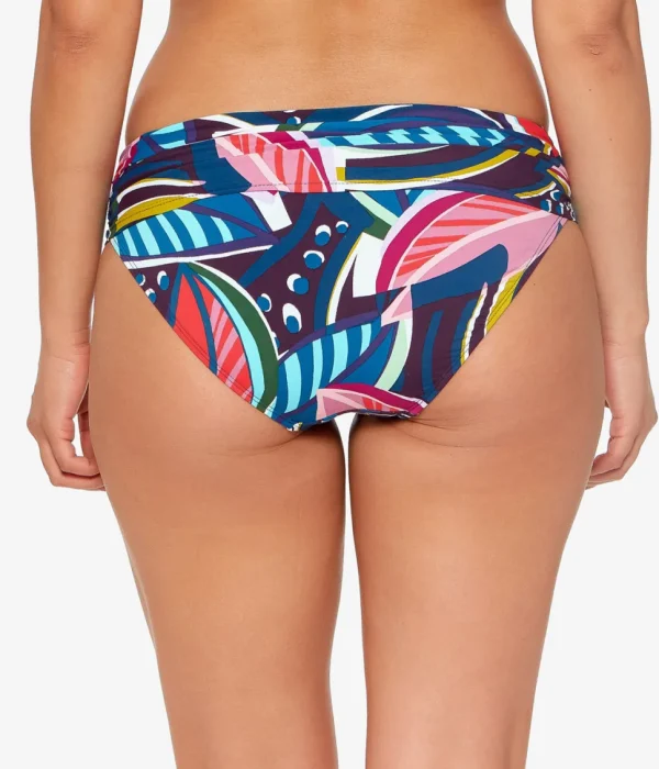 Bleu: Absolutely Fabulous Sarong Hipster Bikini Bottom