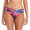 Bleu: Hawaiian Punch Sarong Hipster Bikini Bottom