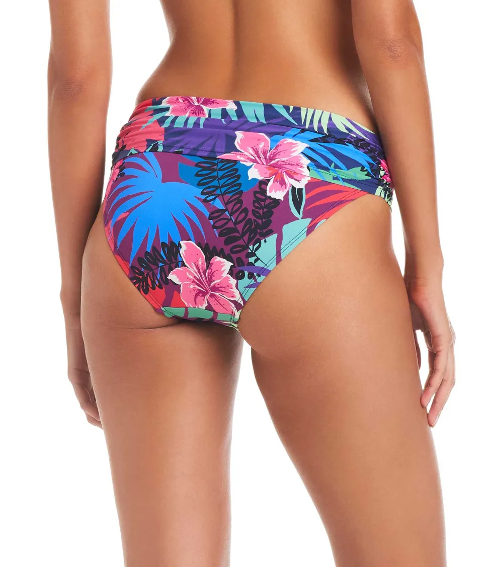 bleu_hawaiian_punch_saron_1.webp Bleu: Hawaiian Punch Sarong Hipster Bikini Bottom