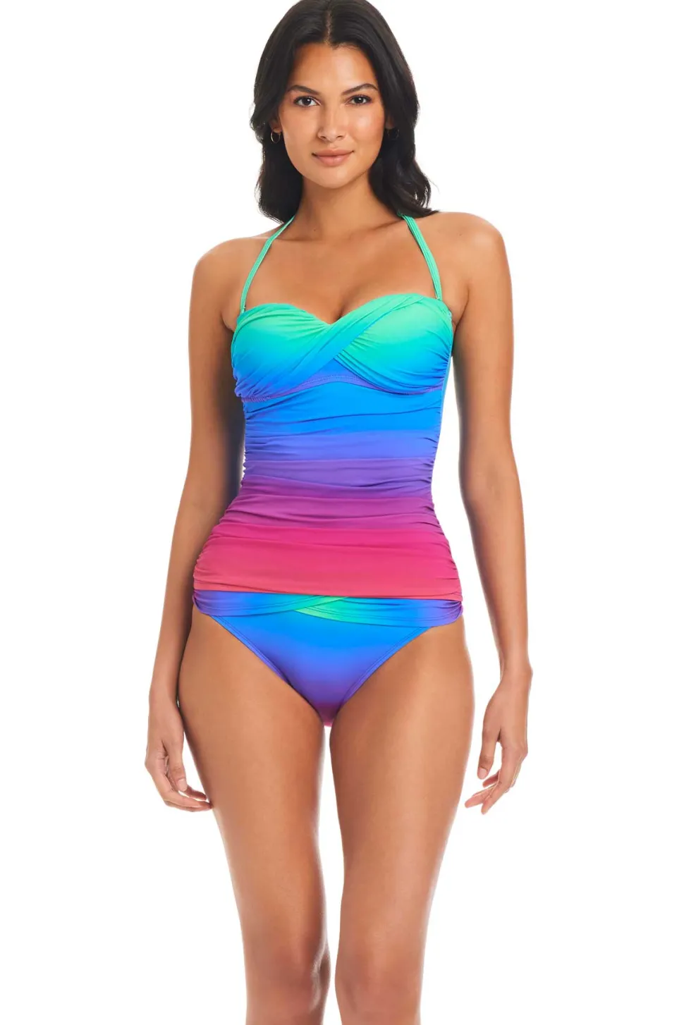 bleu_heat_of_the_moment_t_0.webp Bleu: Heat Of The Moment Twist Bandeau Tankini Top