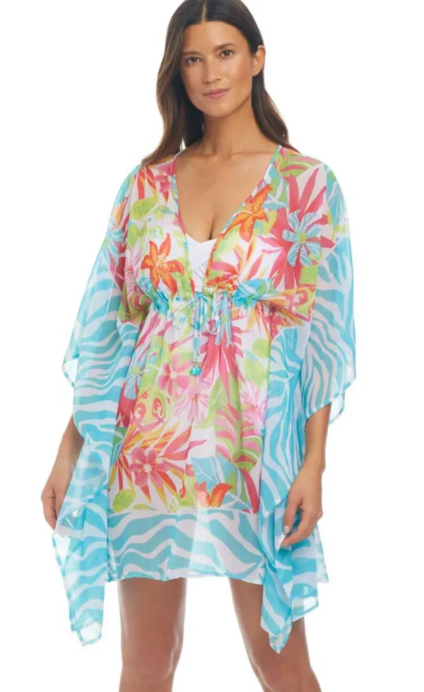 Bleu: Packing A Punch Caftan