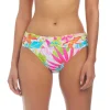 Bleu: Packing A Punch Sarong Hipster Bikini Bottom