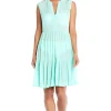 Bleu: Pool Party Solid Short Dress