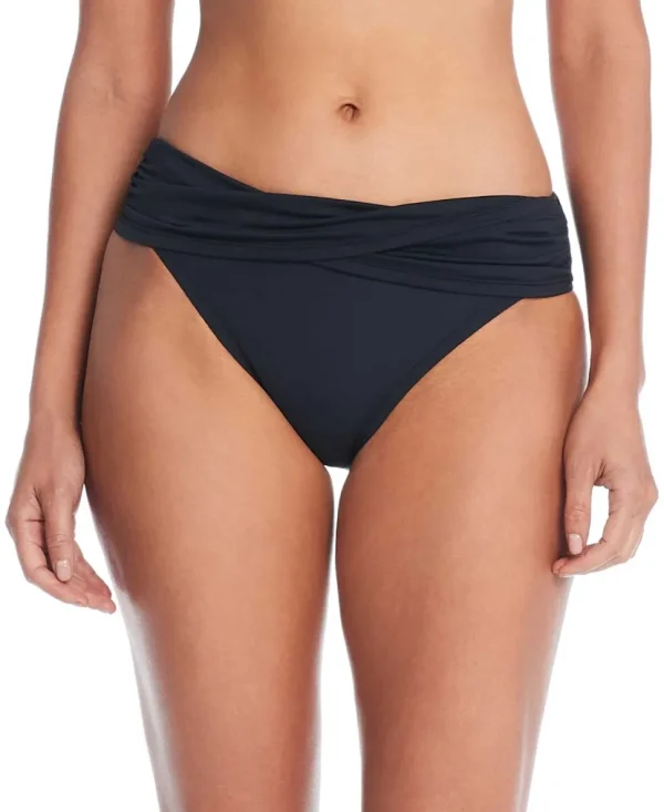 Bleu: Solid Sarong Hipster Bottom