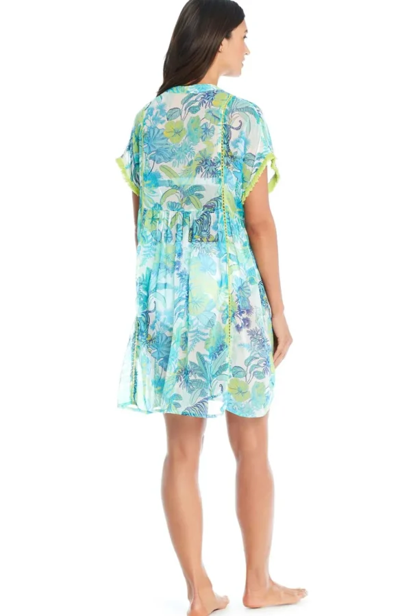 Bleu: What's New Pussycat Short Dress Cover-Up