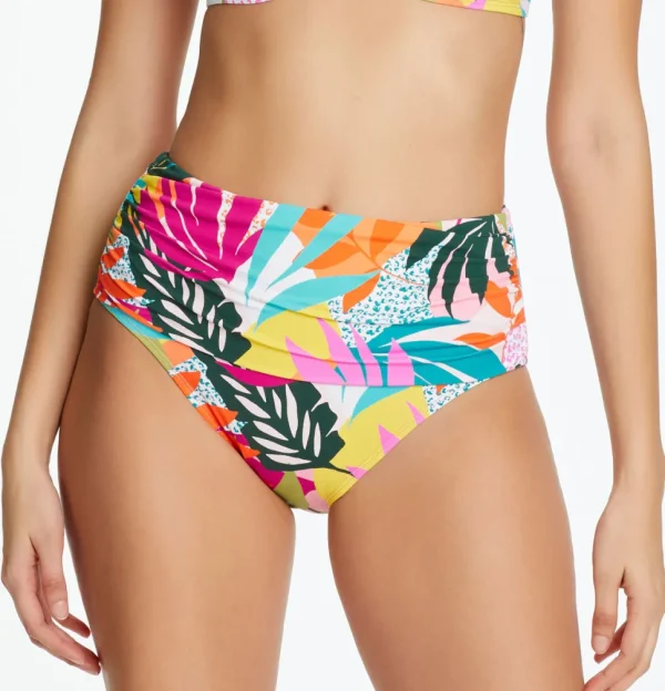 Bleu: Wild At Heart High Waisted Bikini Bottom