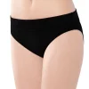 Captiva: Solid Fold Over High Waist Brief