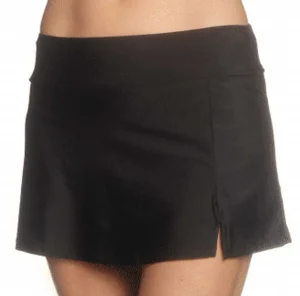 Ceeb: Plus Size Solid Skirted Bottom