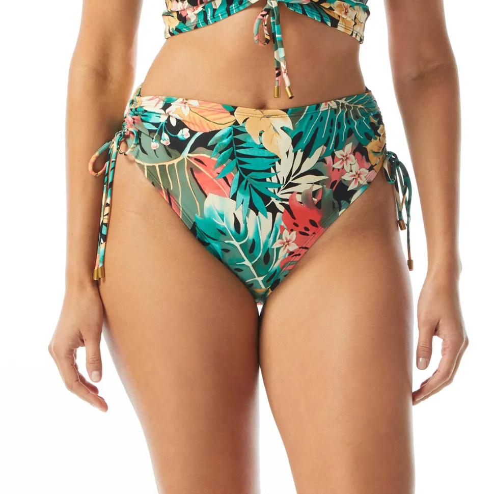 coco_reef_passion_flower__0.webp Coco Reef: Passion Flower Inspire Shirred High Waist Bottom