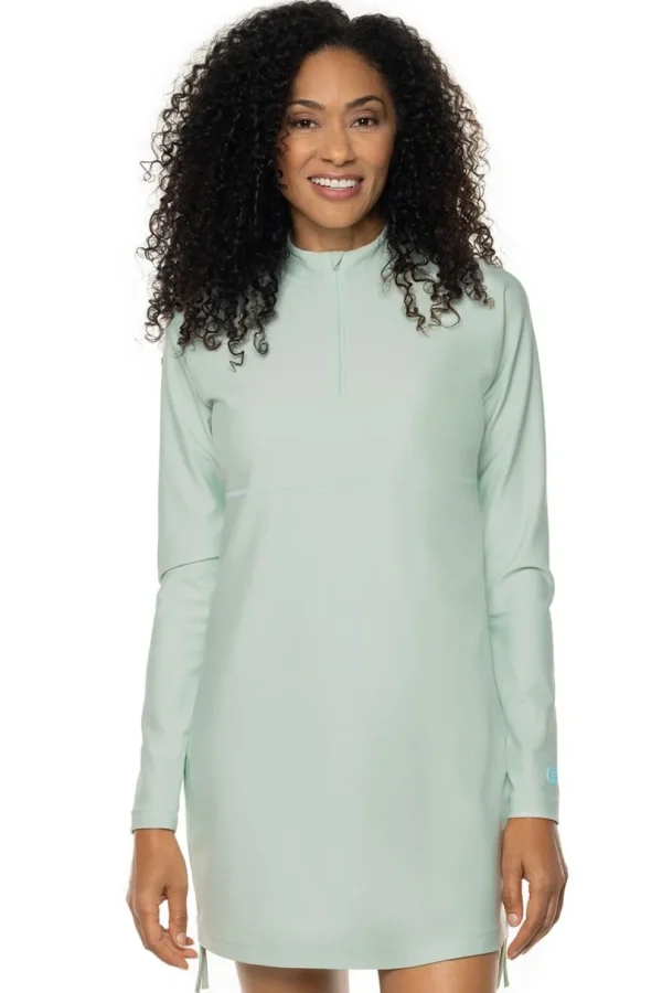 Coolibar: Lawai Ruche Swim Shirt