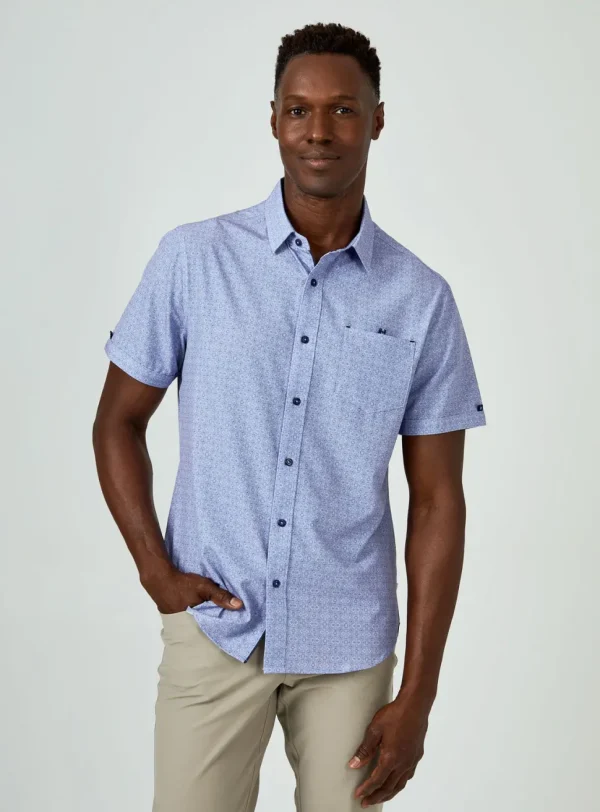 7 Diamonds: Casablanca Short Sleeve Shirt
