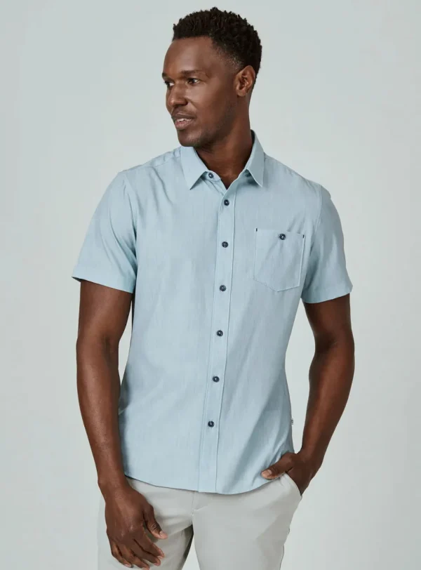 7 Diamonds: Pisco Short Sleeve Shirt