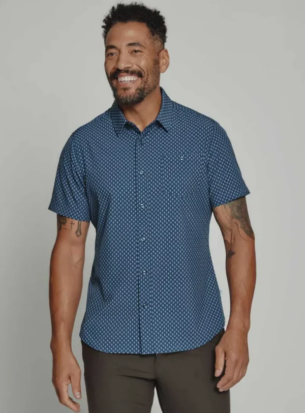 7 Diamonds: Weston Short Sleeve Shirt