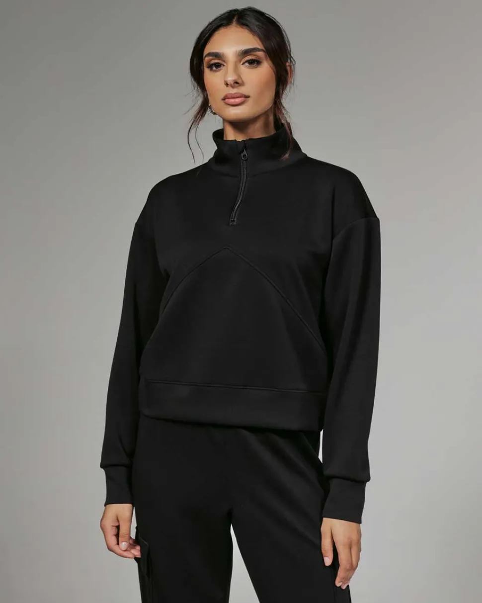 diamonds_womens_rev_crop_0-1.webp 7 Diamonds: Women's Rev Crop Quarter-Zip Pullover