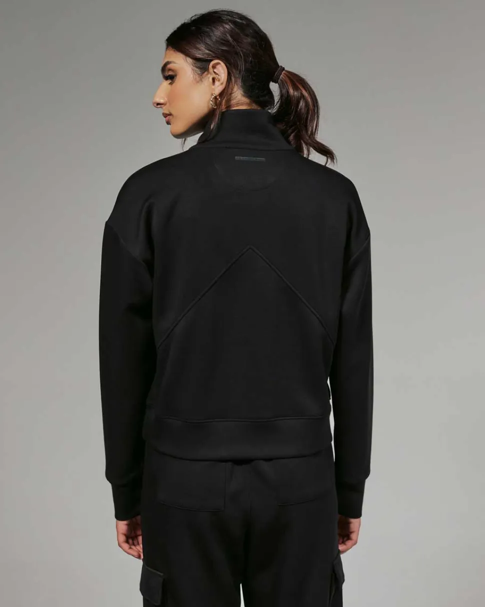 diamonds_womens_rev_crop_2.webp 7 Diamonds: Women's Rev Crop Quarter-Zip Pullover