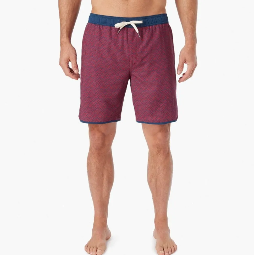 fair_harbor_the_anchor_na_0.webp Fair Harbor: The Anchor Nautical Red Wavy Geo Volley