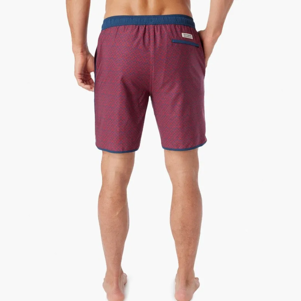 fair_harbor_the_anchor_na_1.webp Fair Harbor: The Anchor Nautical Red Wavy Geo Volley