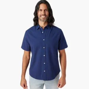 Fair Harbor: The Navy Seersucker Shirt