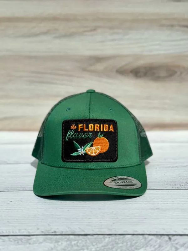 Florida Flavor: Orange Grove Green Hat
