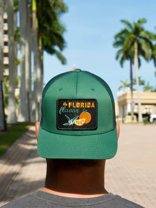 Florida Flavor: Orange Grove Green Hat