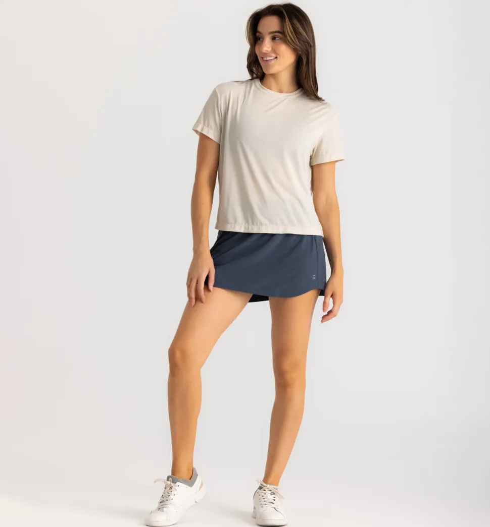 free_fly_womens_bamboolin_0-2.webp Free Fly: Women's Bamboo-Lined Active Breeze 13" Skort
