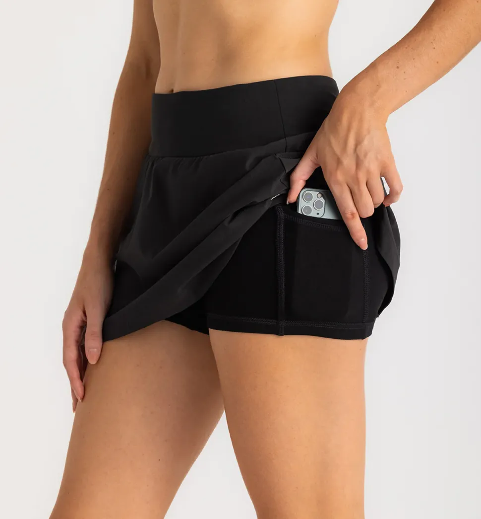 free_fly_womens_bamboolin_2-1.webp Free Fly: Women's Bamboo-Lined Active Breeze 13" Skort