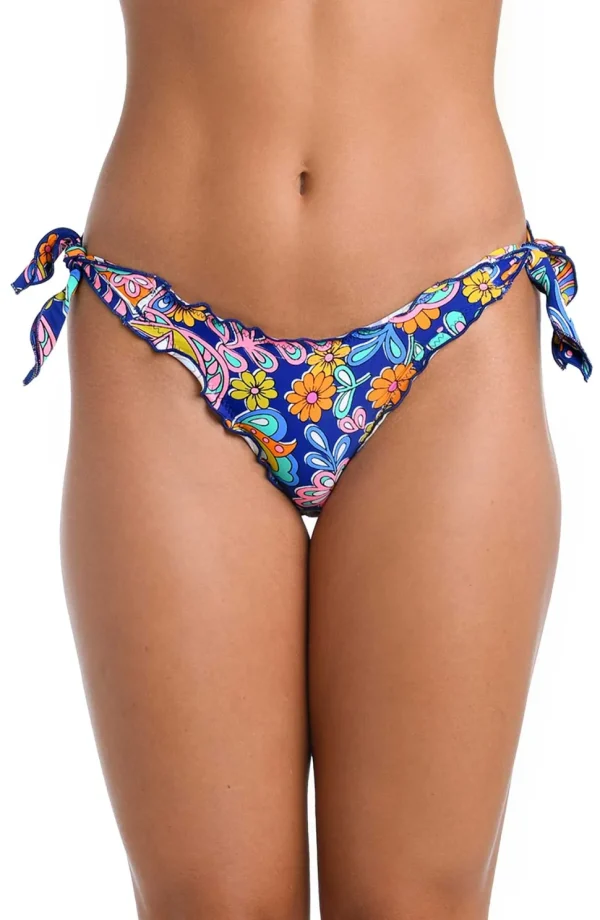Hobie: Retro Paisley SideTie Merrow Hipster Bikini Bottom