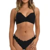 Hobie: Solids Push Up Ruffled Underwire Bra