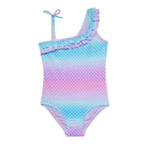 Hula Star:One Piece Altantis Mermaid Ruffle Tank