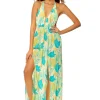 Ibiza: Tahiti Low V Halter Neck Dress Cover Up