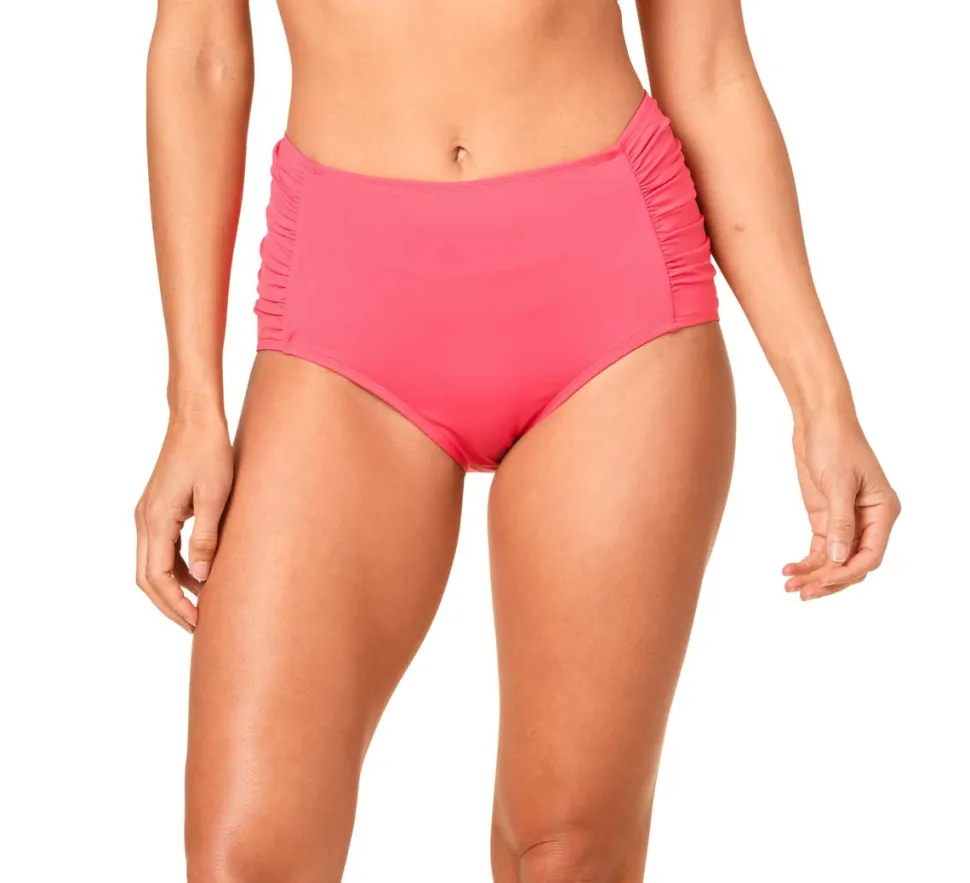 jantzen_solids_side_shirr_1.webp Jantzen: Solids Side Shirred Comfort Core Bottom