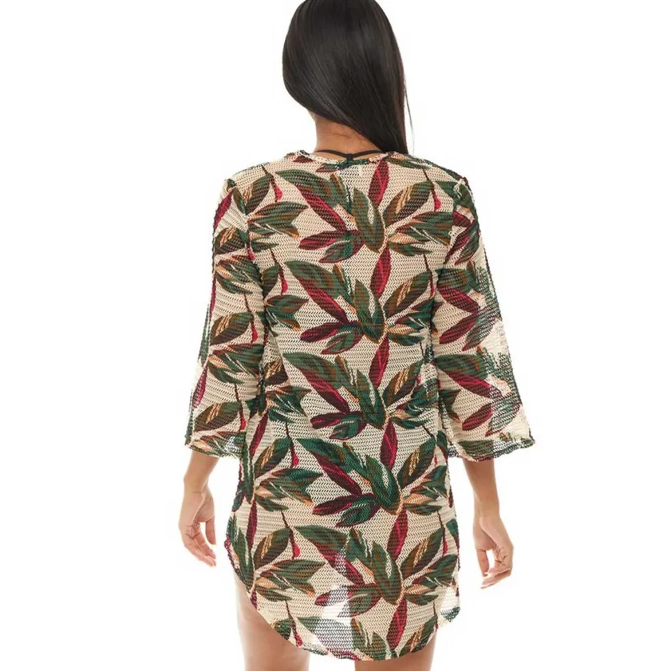 jordan_taylor_chevron_bel_2.webp Jordan Taylor: Chevron Bell Sleeve V-Neck Tunic