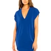 Jordan Taylor: Cut Out Jersey V Neck Tee