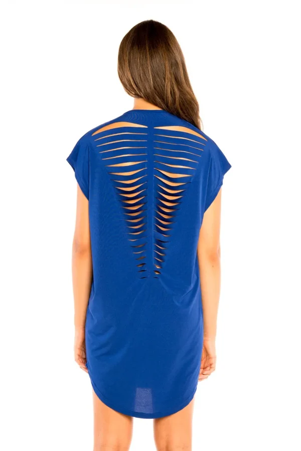Jordan Taylor: Cut Out Jersey V Neck Tee