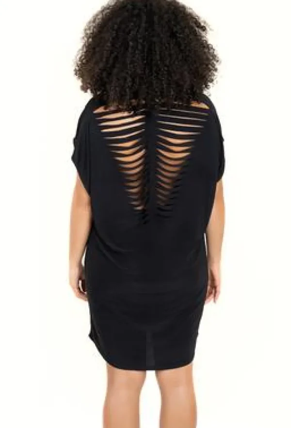 Jordan Taylor: Cut Out Jersey V Neck Tee