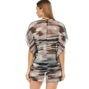 Jordan Taylor: Mesh Abstract Kaftan