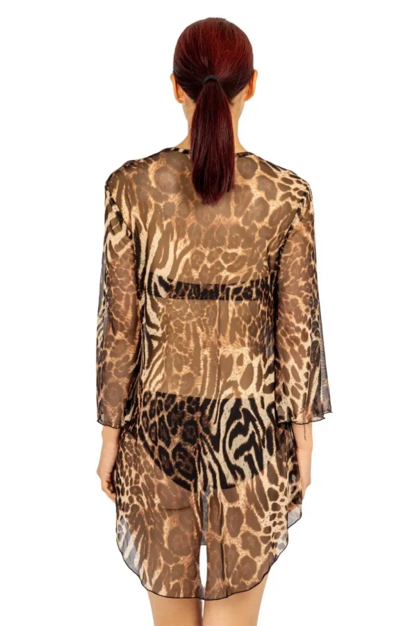 Jordan Taylor: Mesh V-Neck Tunic
